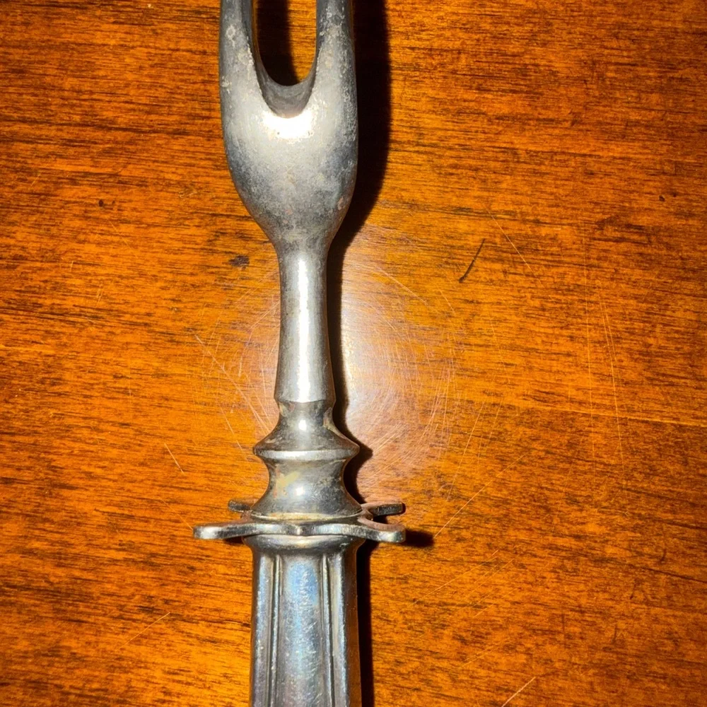 Dominic and Haff Vintage carving set,sterling handled,Elegant Silver Carving Set